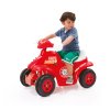 Elektrická čtyřkolka Hasič s klaksonem,6V, červená