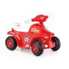 Elektrická čtyřkolka Hasič s klaksonem,6V, červená