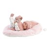 Llorens 63504 NEW BORN HOLČIČKA - realistická panenka s celovinylovým tělem - 35 cm