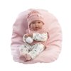 Llorens 63504 NEW BORN HOLČIČKA - realistická panenka s celovinylovým tělem - 35 cm