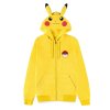 Pánská mikina s kapucí s ušima Pokémon: Pikachu