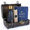 Dárkový set - truhla Harry Potter: Trouble Finds Me (objem láhve 350 ml | blok A5)