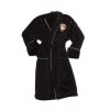 Dámský župan Harry Potter: Čaroděj z Bradavic - Hogwarts (univerzální) černý