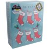 Kalendář adventní Friends | Přátelé: Vánoční ponožky (velikost EU 36-41 | materiál polyester elastan)