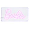 Stolní dekorativní lampa Barbie: Nápis (šířka 20 cm)