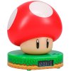Digitální svítící budík Super Mario: Super houba (výška 14,5 cm)