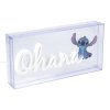 Stolní dekorativní lampa Disney | Lilo & Stitch: Ohana (šířka 20 cm)