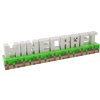 Plastová dekorativní 3D lampa Minecraft: Logo (41 x 90 x 55 cm)