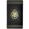 Kobereček Harry Potter: Erb Nebelvíru - Hogwarts (75 x 130 cm) černý polyester
