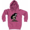 Dětská mikina s kapucí Krteček: Work růžová