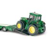 SIKU Farmer - Tahač s podvalníkem a traktory John Deere, měřítko 1:87