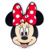 Dekorativní 2D lampa Disney | Minnie Mouse | Myška Minnie: Hlava Minnie s mašlí (16 x 20 x 6 cm)