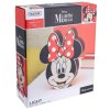 Dekorativní 2D lampa Disney | Minnie Mouse | Myška Minnie: Hlava Minnie s mašlí (16 x 20 x 6 cm)