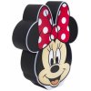 Dekorativní 2D lampa Disney | Minnie Mouse | Myška Minnie: Hlava Minnie s mašlí (16 x 20 x 6 cm)