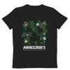 Dětské tričko Minecraft: Květinový Creeper