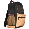 Batoh Harry Potter: Barevný znak (objem 13 litrů | 26 x 37 x 14 cm) černý nylon