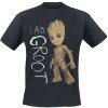 Pánské tričko Guardians Of The Galaxy 2 | Strážci Galaxie 2: I Am Groot Scribbles