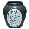 Keramický stojánek na psací potřeby nebo květinu svítící ve tmě Disney | Nightmare Before Christmas | Ukradené Vánoce: Smrtící noční stín (10 x 11 x 9 cm)