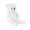 Velký plyšový medvěd Lily 78 cm krémově bílý s visačkou