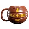 Keramický 3D hrnek FC Real Madrid: Fotbalový míč (objem 600 ml)