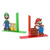 Zarážky - držáky na knihy Super Mario: Bráchové (21 x 15 x 10 cm)