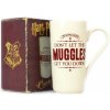 Keramický latte hrnek Harry Potter: Muggles (objem 500 ml)