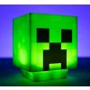 Plastová dekorativní 3D lampa Minecraft: Creeper (12 x 12 cm)