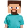 Plastová maska na tvář Minecraft: Steve (26 x 26 x 9 cm) plast