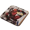 Dárkový set Marvel | Deadpool: hrnek-přívěsek-tácek (objem hrnku 315 ml | tácek 10 x 10 cm)