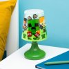 Stolní dekorativní lampa Minecraft: Ikony postaviček (výška 18,5 cm)