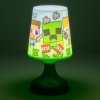 Stolní dekorativní lampa Minecraft: Ikony postaviček (výška 18,5 cm)