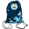 Gym bag pytlík se šňůrkami FC Manchester City: Znak (33 x 44 cm) modrý polyester