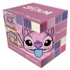 Keramický hrnek s chlupatým odnímatelným obalem Disney | Lilo & Stitch: Angel (objem 440 ml)
