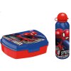 Svačinový set - láhev a box na svačinu Spiderman (objem láhve 500 ml | box 17 x 11 x 6 cm)
