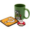 Dárkový set Super Mario: Yoshi hrnek-přívěsek-tácek (objem hrnku 315 ml)