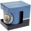 Keramický hrnek FC Manchester City: Barevný klubový znak (objem 315 ml)