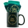 Dárkový set - hrnek s ponožkami The Lord Of The Rings | Pán prstenů: Logo (objem hrnku 315 ml)