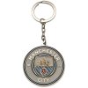 Kovová klíčenka FC Manchester City: Znak (4,5 x 4,5 cm)