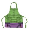Kuchyňská zástěra Hulk: Postava (69 x 78 cm ) polyester