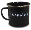 Smaltovaný hrnek Friends | Přátelé: Central Perk & Logo (objem 400 ml)