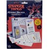 Set 4 listů samolepek na elektroniku: Stranger Things (17 x 23 cm)