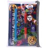 Set školních potřeby Marvel: Avengers Burts (15 x 21 x 1 cm) 5 předmětů