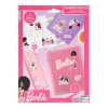 Set 4 listů samolepek na elektroniku: Barbie 22 kusů (17 x 23 cm)