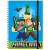 Poznámkový blok Minecraft: Postavy (A5 16 x 21 cm)