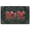 Plastová podložka na jídelní stůl AC/DC: Black Ice (23 cm x 14 cm)