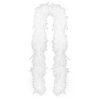 Boa bílé s peřím 180 cm