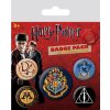 Placky Harry Potter: Hogwarts set 5 kusů (25 mm | 38 mm)