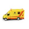 Auto ambulance / sanitka kov/plast 10 cm