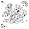 Pexeso v sešitu Paw Patrol