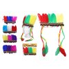 Set karneval - čelenka indián MIX
